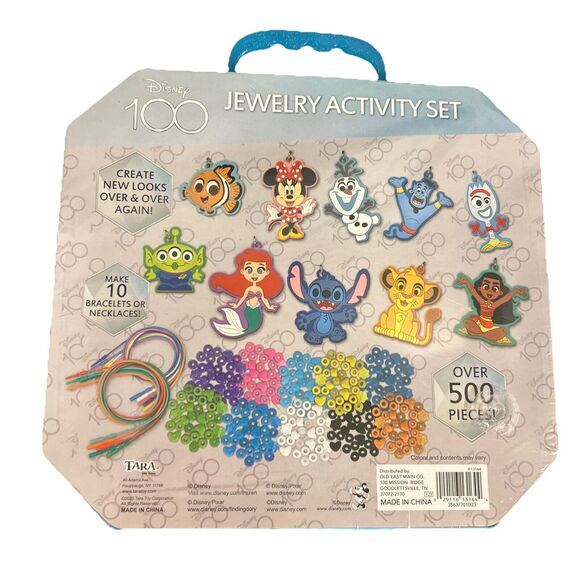 Disney 100 Jewelry Activity Set NEW over 500 pieces‎ - Picture 4 of 5